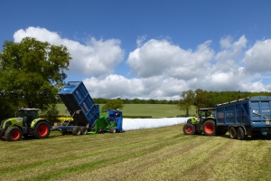 AgBag Storage for 1st Cut Silage